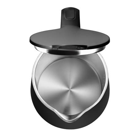 Adler | Kedel | AD 1345b | Elektrisk | 2200 W | 1,7 L | Rustfrit stål | 360° rotationsbase | Sort