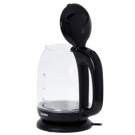 Mesko | Kedel | MS 1302b | Elektrisk | 2200 W | 1,7 L | Glas | 360° rotationsbase | Sort