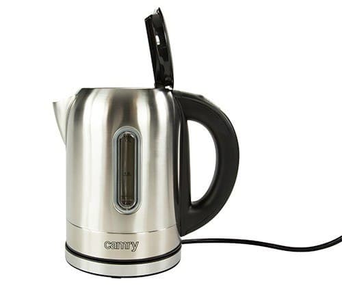 Camry | Kedel | CR 1253 | Med elektronisk styring | 2200 W | 1,7 L | Rustfrit stål | 360° rotationsbase | Rustfrit stål
