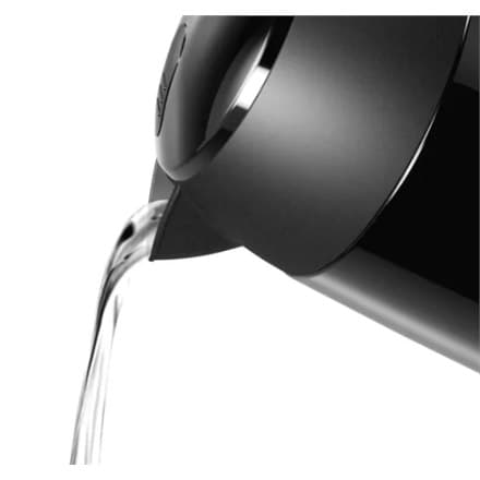Bosch | Vedenkeitin | DesignLine TWK3P423 | Sähkö | 2400 W | 1,7 L | Ruostumaton teräs | 360° pyörivä alusta | Mustaksi kiillotettu
