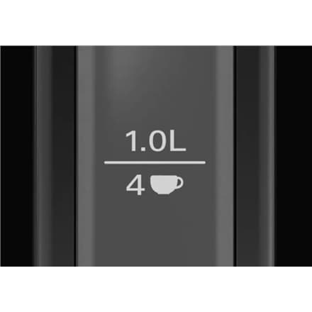 Bosch | Vedenkeitin | DesignLine TWK3P423 | Sähkö | 2400 W | 1,7 L | Ruostumaton teräs | 360° pyörivä alusta | Mustaksi kiillotettu