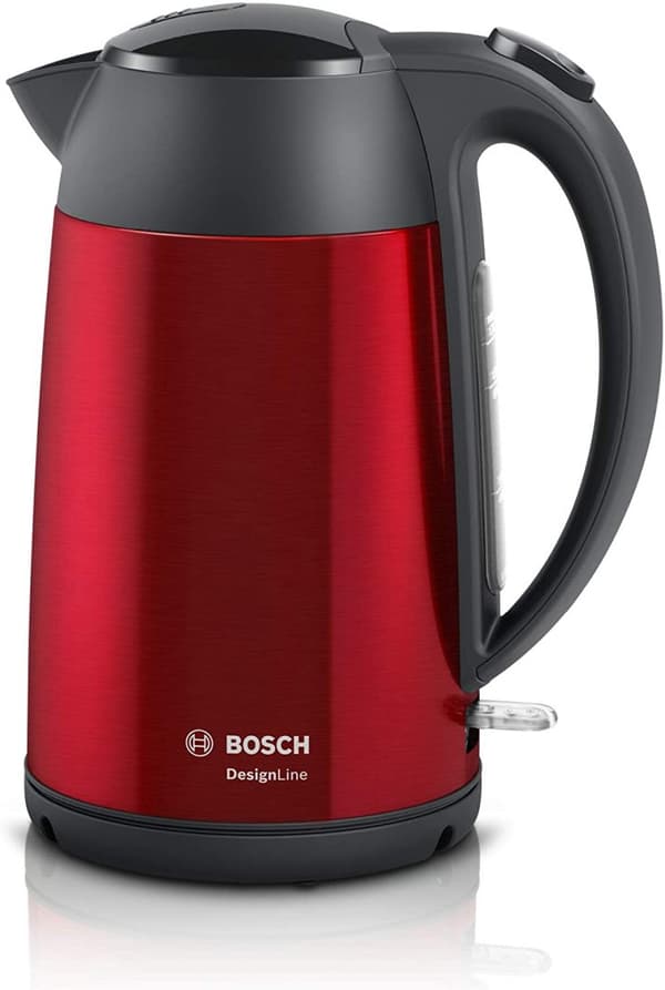 Bosch | Vedenkeitin | DesignLine TWK3P424 | Sähkö | 2400 W | 1,7 L | Ruostumaton teräs | 360° pyörivä alusta | Ed