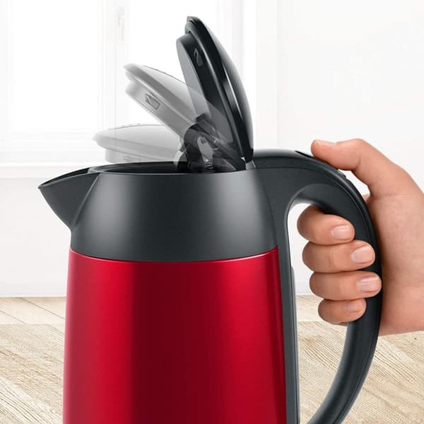 Bosch | Vedenkeitin | DesignLine TWK3P424 | Sähkö | 2400 W | 1,7 L | Ruostumaton teräs | 360° pyörivä alusta | Ed