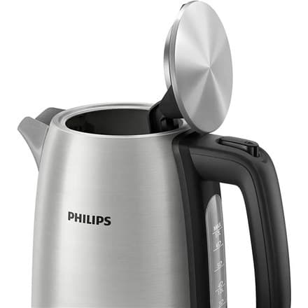 Philips | Kedel | HD9353/90 Viva Collection | Elektrisk | 1740-2060 W | 1,7 L | Rustfrit stål | 360° rotationsbase | Stainle