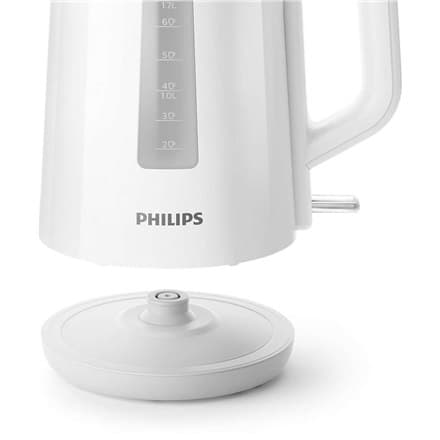 Philips | Kedel Series 3000 | HD9318/00 | Elektrisk | 2200 W | 1,7 L | Plast | 360° rotationsbase | hvid