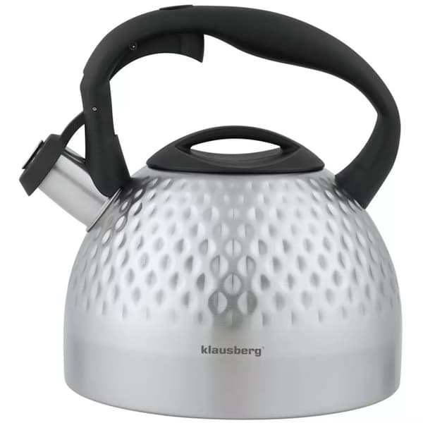 STÅLKEDEL MED FLØJTE 3L KLAUSBERG KB-7642