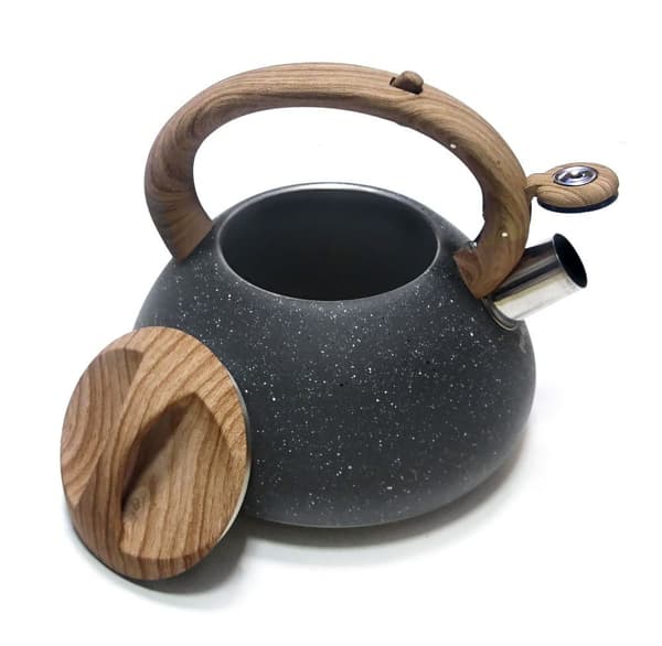 KEDEL MED FLØJTE 2,7L KLAUSBERG KB-7250 GRANITRÆ