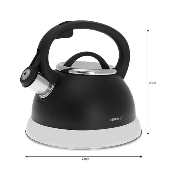 Kinghoff elkedel med fløjte 2,4L KH-1224