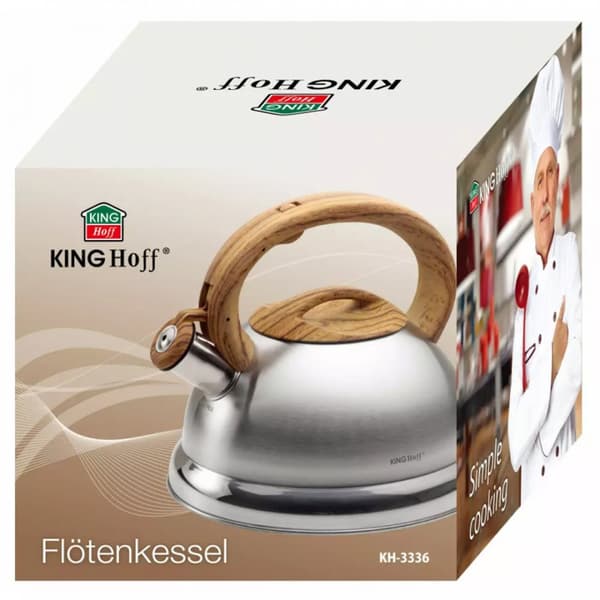 3L KEDEL MED FLØJTE KINGHOFF KH-3336