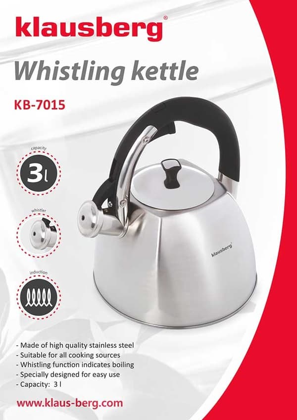 KLAUSBERG KETTEL MED VISTA 3L KB-7015
