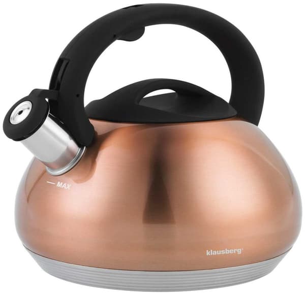 KLAUSBERG KEDEL MED FLØJTE 2,7L KB-7385 KOBBER