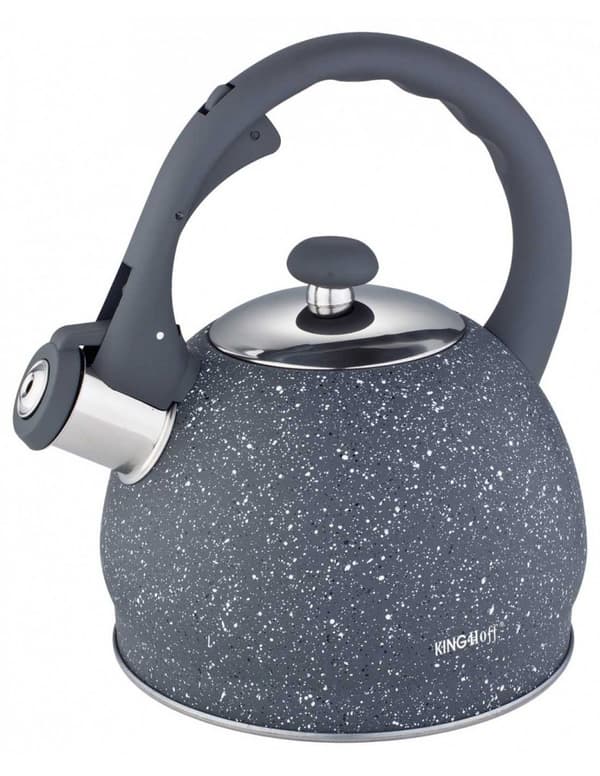 KEDEL MED FLØJTE 2L KINGHOFF KH-1405 MARMOR