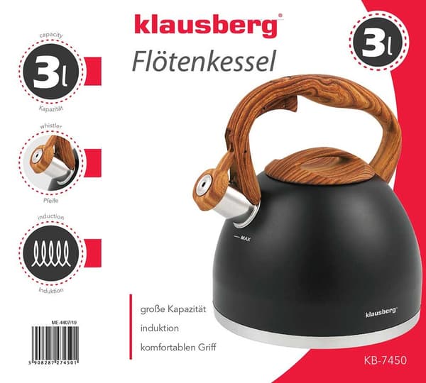 KLAUSBERG KEDEL MED FLØJTE 3L KB-7450