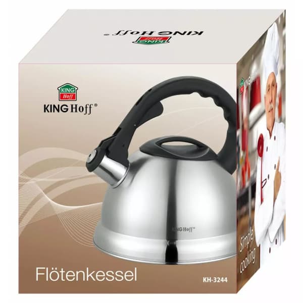 3L KEDEL MED FLØJTE KINGHOFF KH-3244