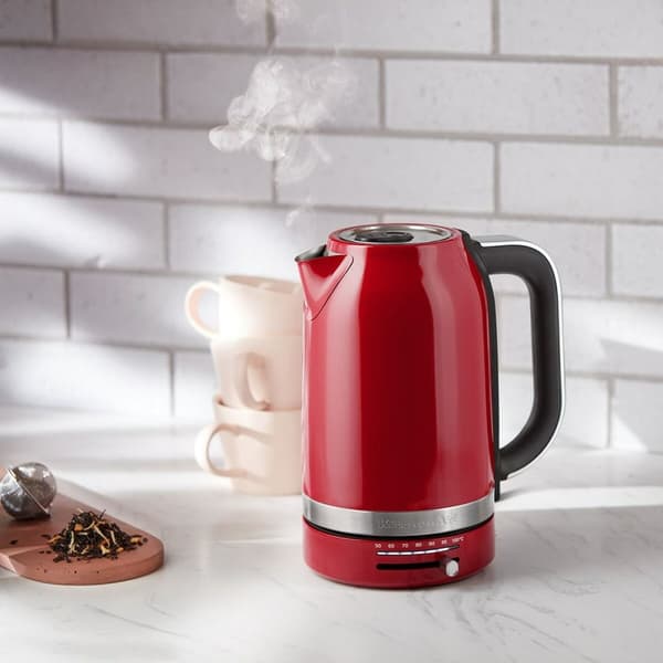 Vattenkokare KitchenAid 5KEK1701EER Röd plástico,acero inoxidable 2400 W 1,7 L (1 antal)