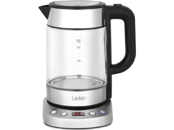 Lauben vedenkeitin EK17GS 1.7l 2200W hopea vähittäismyynti (LBNEK17GS)