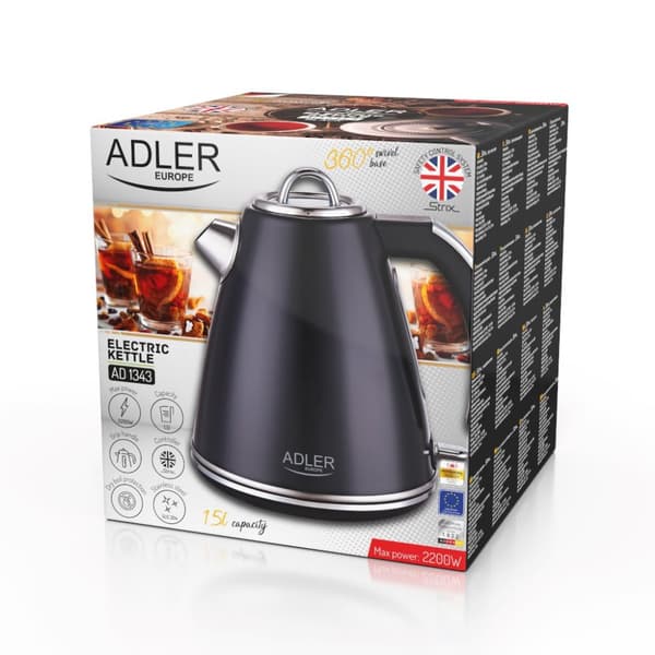 Elkedel ADLER AD 1343 sort