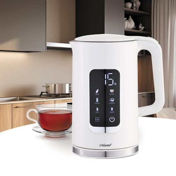 Vattenkokare Feel Maestro MR-024 Vit 1850-2200 W 1,7 L