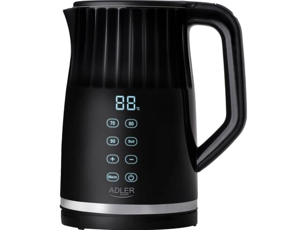 LED vedenkeitin lämpötilan säädöllä 1.7L Adler Adler Adler