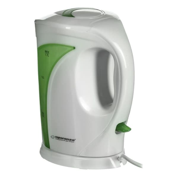 Kedel Esperanza EKK018G Hvid Grøn Multifarvet Plastik 2200 W 1,7 L