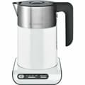 Miniatyrbillede 1 af 11: Kedel BOSCH TWK8611P 2400 W Hvid Grå Antracit plástico,acero inoxidable 2400 W 1,5 L