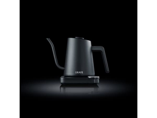 Graef GK502, 0,9 l, 1200 W, Svart, Rostfritt stål, Justerbar termostat, Överhettningsskydd