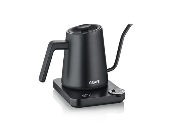 Graef GK502, 0,9 l, 1200 W, Svart, Rostfritt stål, Justerbar termostat, Överhettningsskydd