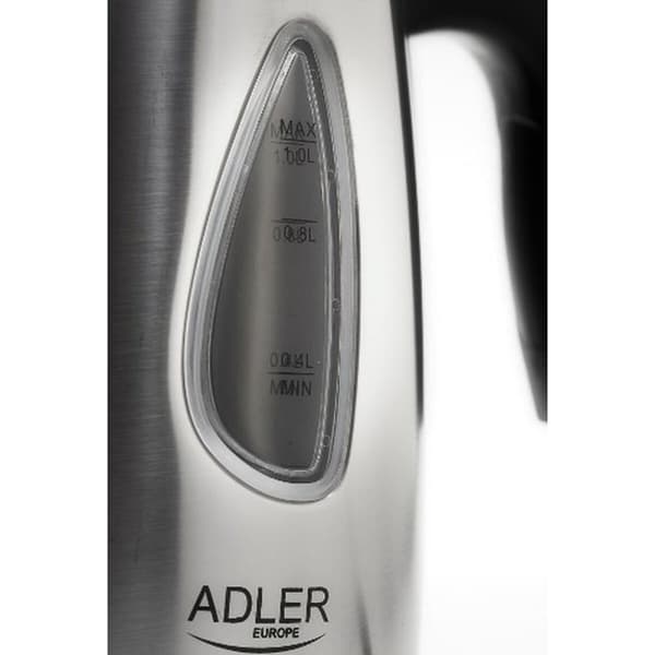 Vattenkokare Adler AD 1203 Silvrig Rostfritt stål 1630 W 1 L