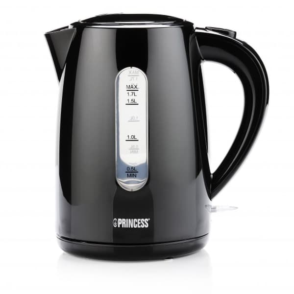 Vedenkeitin Princess 01.236017.01.001 Musta Muovinen 2200 W 1,7 L