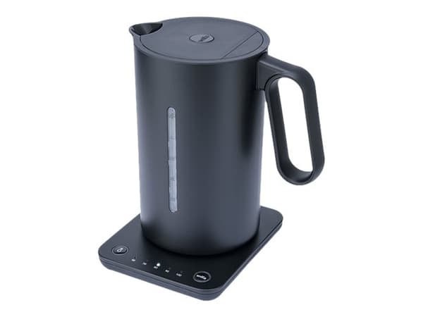 Wilfa WSDK-2000B, 1,25 L, 2000 W, Musta, Ruostumaton teräs, Säädettävä termostaatti, Veden tason ilmaisin