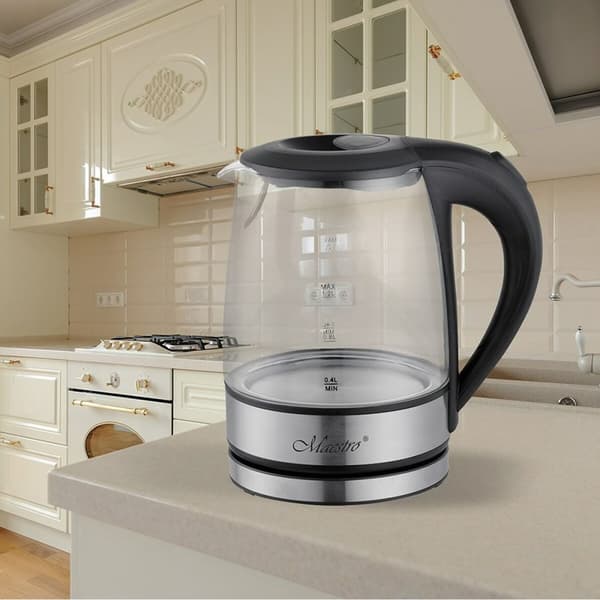 Vedenkeitin Feel Maestro MR-062 Musta Lasi 1630 W 1,2 L