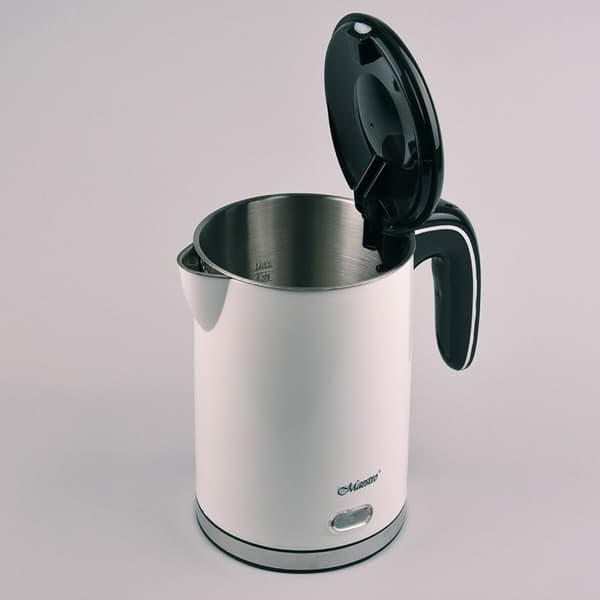 Vattenkokare Feel Maestro MR030  Vit Beige Brons Rostfritt stål 1500 W 2200 W 1,2 L 1,7 L