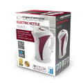 Miniatyrbild 2 av 2: Vattenkokare Esperanza EKK018R Vit Röd Plast 2200 W 1,7 L