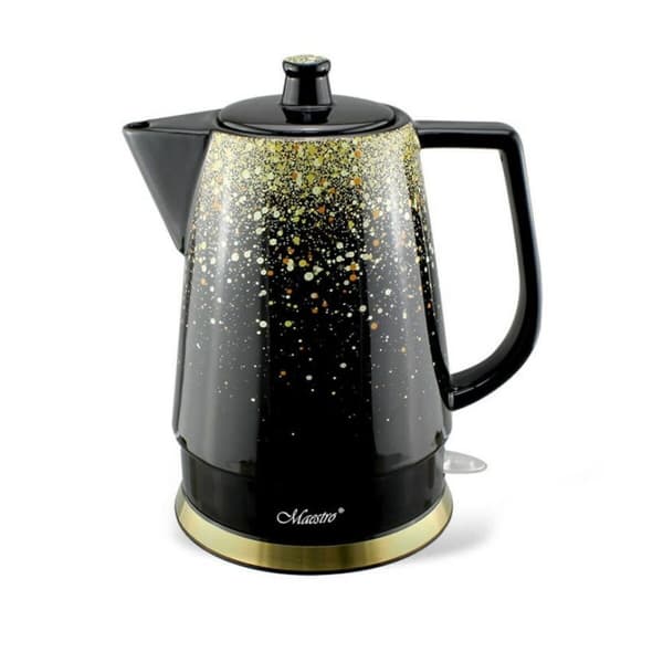 Vattenkokare Feel Maestro MR-074 Svart Guld Keramisk 1500 W 1,5 L