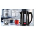 Miniatyrbillede 3 af 5: Kedel Mpm MCZ-112 Sort Rustfrit stål 2200 W 1,7 L