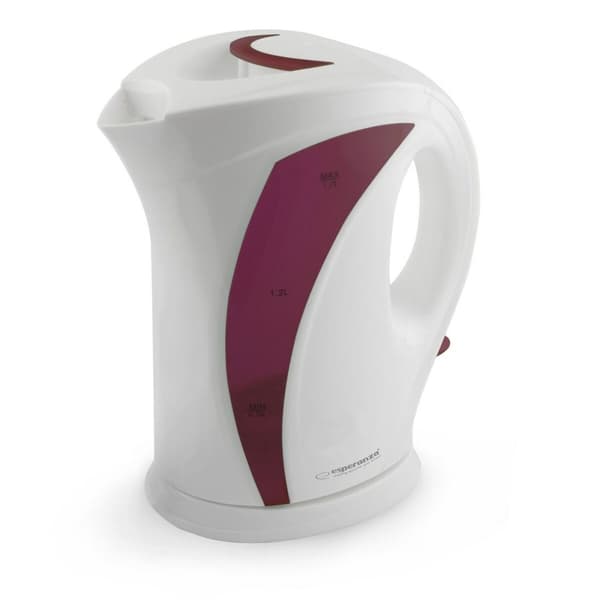 Kedel Esperanza EKK018R Hvid Rød Plastik 2200 W 1,7 L