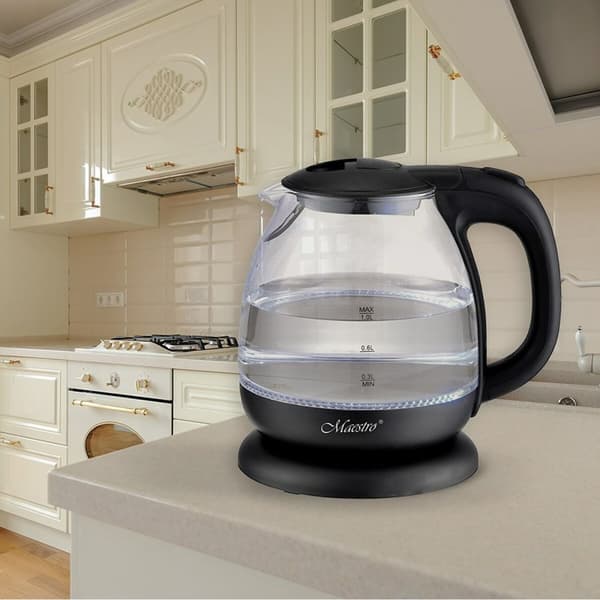 Kedel Feel Maestro MR-055 Sort Glas 1100 W 1 L