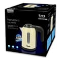 Miniatyrbilde 3 av 4: Vannkoker med LED -lys TM Electron Rustfritt stål Krem