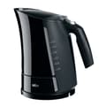 Miniatyrbilde 1 av 3: Vannkoker med LED -lys Braun 533631 1,7 L Svart Plast 3000 W 1,7 L