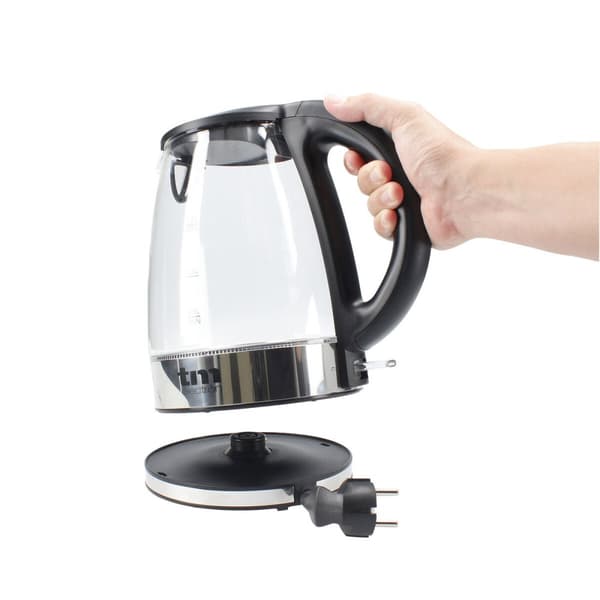 Vannkoker TM Electron 1,7 L Krystall Borosilikatglass