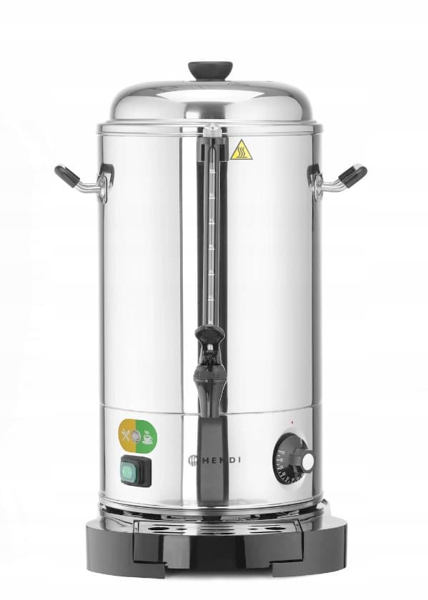 Vattenkokare för drycker med dubbla väggar HENDI 9L, 230V/2200W