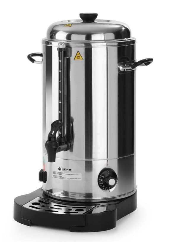 Vattenkokare för drycker med dubbla väggar HENDI 9L, 230V/2200W