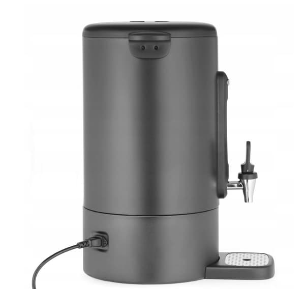 Vandvarmer Hendi 16L - Stilfuld, Mat Sort 1650W, Med Drypbakke