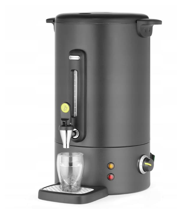 Vandvarmer Hendi 16L - Stilfuld, Mat Sort 1650W, Med Drypbakke