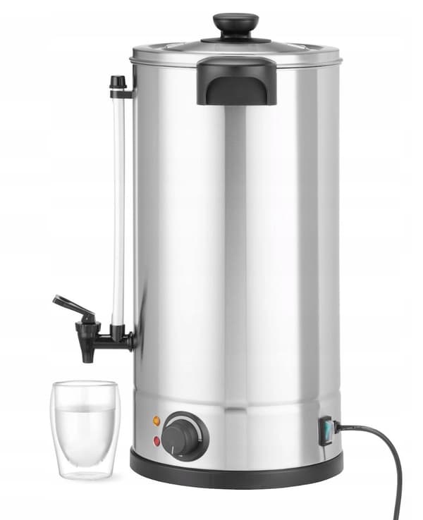 HENDI Vandvarmer 20L, 2250W, Rustfrit Stål, Automatisk Temperaturvedligeholdelse