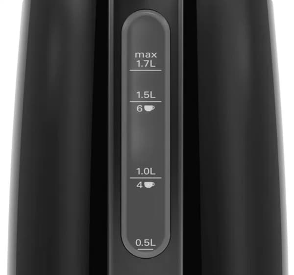 Bosch TWK3P423 electric kettle 1.7 L 2400 W Black