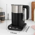 Pikkukuva 9 / 11: Vedenkeitin BOSCH TWK8613 1,5 L Musta 2400 W 1,5 L Muovinen