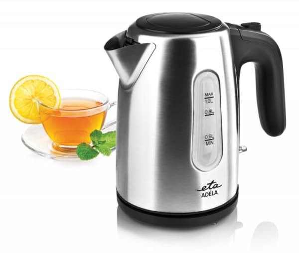 ETA Adéla 1604 90000 - Vattenkokare - 1 liter - 1.6 kW - rostfritt stål