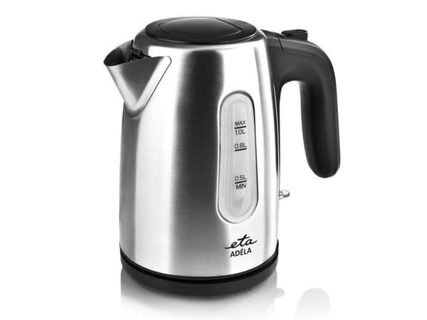 ETA Adéla 1604 90000 - Vattenkokare - 1 liter - 1.6 kW - rostfritt stål