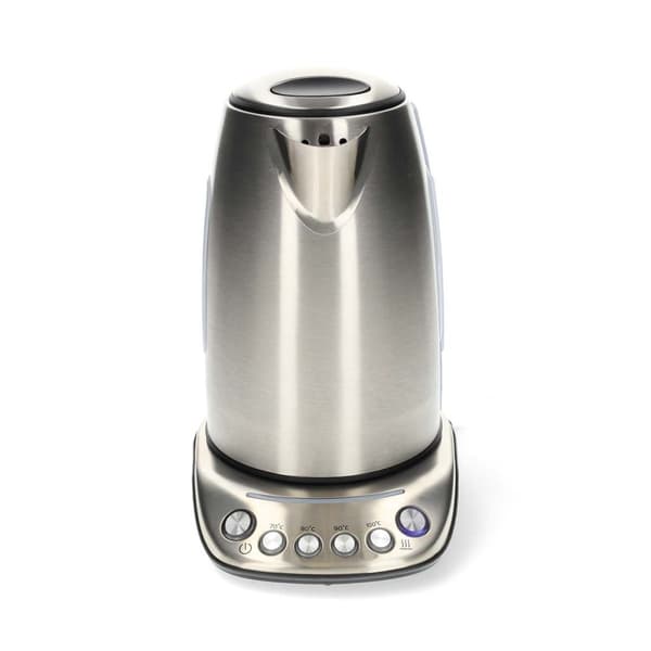 Nedis SmartLife Vedenkeitin | Wi-Fi | 1.7 l | Ruostumaton Teräs | 70,80,90,100 °C | Lämpötilailmaisin | Pyörivä 360 astetta | Piilotettu lämmityseleme